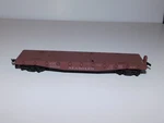 Vintage Ho Scale Athern Seaboard SAL-42806 Brown Flat Car Loose. Fixed Price $9.95.