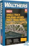New Walthers Arched Truss Railroad Bridge Single-track Kit Ho Scale Free Ship. Fixed Price $65.99.