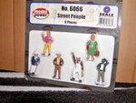 Model Power No. 6066 Street People Pieces Figure Pack 027 Mib New Seal. Fixed Price $18.00.
