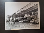 1944 Santa Fe Train Wreck Photo Fowler Colorado Acme News Archive 7X9 Railroad. Fixed Price $250.00.
