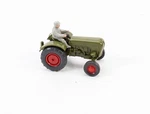 Wiking H0 491/5B Model Car Tractor Porsche H'-yellow Olive Green 1:87. Fixed Price $38.90.