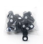 Bag Of Dozen (24) Ho 1:87 Dual Wheels W/ Axles New (herpa Wiking Prieser Etc). Fixed Price $12.99.