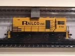 Ho Atlas 10003991 Railco Inc HH600/660 Diesel Locomotive #770 Dcc Loksound. Fixed Price $225.00.