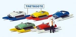 Preiser 10685 Ho Pedal Rental Figure With Boats. Fixed Price $35.11.