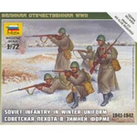 1/72 Soviet Infantry Winter Uniform Zvezda 6197 Model Kit (art Of Tactic ). Fixed Price $9.60.