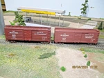 Milw 18454 & 18455 Roundhouse Ho,horizontal Rib Boxcar.meets Nmra Standards. Fixed Price $25.99.