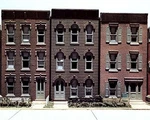 Kit Dpm Townhouse Flats W/3 Fronts By Woodland Scenics. Fixed Price $30.97.