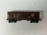 Athearn Scale Pennsylvania Rib-sided Coal Hopper 220558 W/kadees. Fixed Price $7.99.