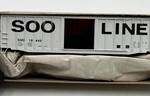 Accurail 5605 Ho Scale Soo Line 50' Exterior Post Boxcar Kit - #18440 New. Fixed Price $19.53.