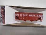 STEWART-#10106-WESTERN MARYLAND-2-BAY Hopper #10932-KIT-LOT-BB-HO Scale. Fixed Price $14.00.