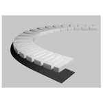 Woodland Scenics ST1406 1/2" Risers - 4PCS. Fixed Price $13.25.