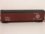 Bowser Detroit Toledo & Ironton 50' Round Roof Box Car Ho Scale Nib. Fixed Price $23.95.
