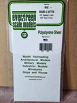 Board & Batten Sheet 6" X 12" .040" Thk Evergreen Scale Models Plastic 4542. Fixed Price $5.99.