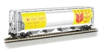 Bachmann Scale Cylindrical 4-BAY Grain Hopper Government Canada/cnwx (silver). Fixed Price $29.99.