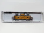 Rapido Trains 510098 Yellow Unlettered Lighted Angus Shops Wide Vision Caboose. Fixed Price $49.95.