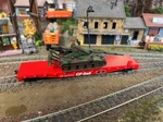 Ho Scale Flat Car Cp Rail 303313 Roco Minitanks- 175MM Sp With Steel Wheels. Fixed Price $39.50.