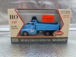Model Power Ho Scale 1:87 Diecast Dump Truck "public Utility" Blue #31001 Nib. Fixed Price $46.80.