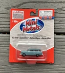 Classic Metal Works 1/87 Ho 1953 Ford Customline Station Wagon Blue # 30308 F/s. Fixed Price $7.25.