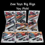 You Pick! Intex Zee Toys Big Rigs Diecast Metal Ho Scale 1:87 Nib Nrfb #29172. Fixed Price $19.99.