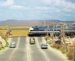 Busch 9710 Ho Scale Flexible Self Adhesive 2-LANE Paved Highway 48" 120CM. Fixed Price $12.99.