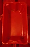 U-line S-14603R Stack And Nest Container 18" X 11" 7" , Red. Fixed Price $16.00.