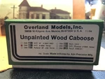 Ho Brass Overland Models Unpainted Wood Caboose 1190 Nyc #1900 Series Korea Ajin. Fixed Price $149.69.
