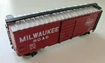 Vintage Roco Milwaukee Road Freight Box Car Ho Scale Made Austria. Fixed Price $26.99.