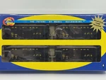 Athearn Rtr 76409 Seaboard Coast Line Wood Chip Hopper Car (4-PACK) Scl. Fixed Price $120.00.