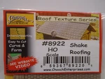 Chooch #8922 Scale Shake Roofing New Sealed Package. Fixed Price $14.99.
