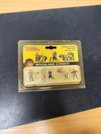 Woodland Scenics Accents A1875 Figures People & Pesky Raccoons Pkg (8) Ho Scale. Fixed Price $17.99.