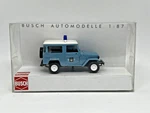 1/87 Ho Busch Toyota Land Cruiser FJ40 Macau Policia New, Mib, Rare. Fixed Price $30.00.