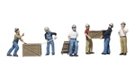Woodland Scenics A1823 Ho Scale Figures - Dock Workers. Fixed Price $15.99.