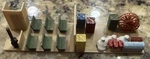 Scale 34 Overton Combination Interiors Round House Custom Paint Scheme #2. Fixed Price $15.10.