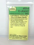 Northwest Short Nwsl 493-6 Driveline Universal Connector 2MM 1.5MM. Fixed Price $7.05.