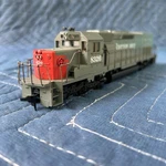 Athearn Ho Scale 4502 SD40T-2 Powered Diesel Locomotive #8326 Cotton Belt Vtg. Fixed Price $55.00.