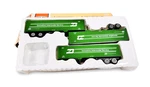 Con-cor 1/87 Ho 3-PIECE Burlington Northern 40' Piggyback Box Trailers. Fixed Price $39.95.