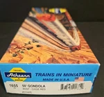 Athearn Ho Train Kit Bnsf 50' Gondola Mpn 1655 Oxide Red. Fixed Price $18.00.