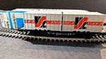Marklin 4668 Ho Sealand Container Wagon Ac 3 Rail. Fixed Price $15.95.