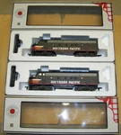 Stewart Kato Ho Southern Pacific "black Widow" F7 A/a Diesel Set, Ln In Boxes. Fixed Price $119.99.