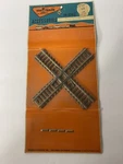 Tru-scale Tracks Ho 9 Degree Crossing Trains Nos. Fixed Price $9.95.