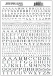 Woodland Scenics MG706 Model Graphics, Roman Letters, Silver. Fixed Price $7.99.