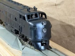 Vintage Ho Scale Athearn Blue Box F7A Powered Diesel Locomotive Runs Great. Fixed Price $85.00.