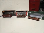 Ho Scale Mth, Prr Box Car, Bowser Gondola ,model Pwr Work Caboose (3)CARS. Fixed Price $65.00.