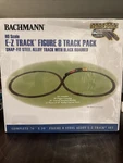 Bachmann 44487 Ez Track Figure Pack W/ Steel Rail & Blk Roadbed Ho Scale. Fixed Price $59.00.