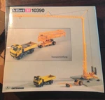 Kibri 10390 Ho Mobile Crane With Trailer Plastic Model Building Kit. Fixed Price $45.00.