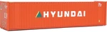 Walthers Ho Scale 40' Hi-cube Shipping Intermodal Container Hyundai. Fixed Price $12.99.