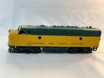 Athearn 3231 Ho Scale Emd F-7A Diesel Locomotive, Chicago And North Western. Fixed Price $54.78.