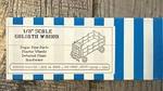 Vintage Circus Crafts CW-18 1/8" Scale Goliath Wagon Kit Nos. Fixed Price $12.99.