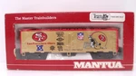 Mantua Ho San Francisco Heavy 41 Stl Plug Door Reefer Train Car Team Nfl 733-931. Fixed Price $13.49.