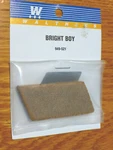 Walthers #949-521 Bright Boy Abrasive Track Cleaner -- Standard Grit. Fixed Price $9.59.